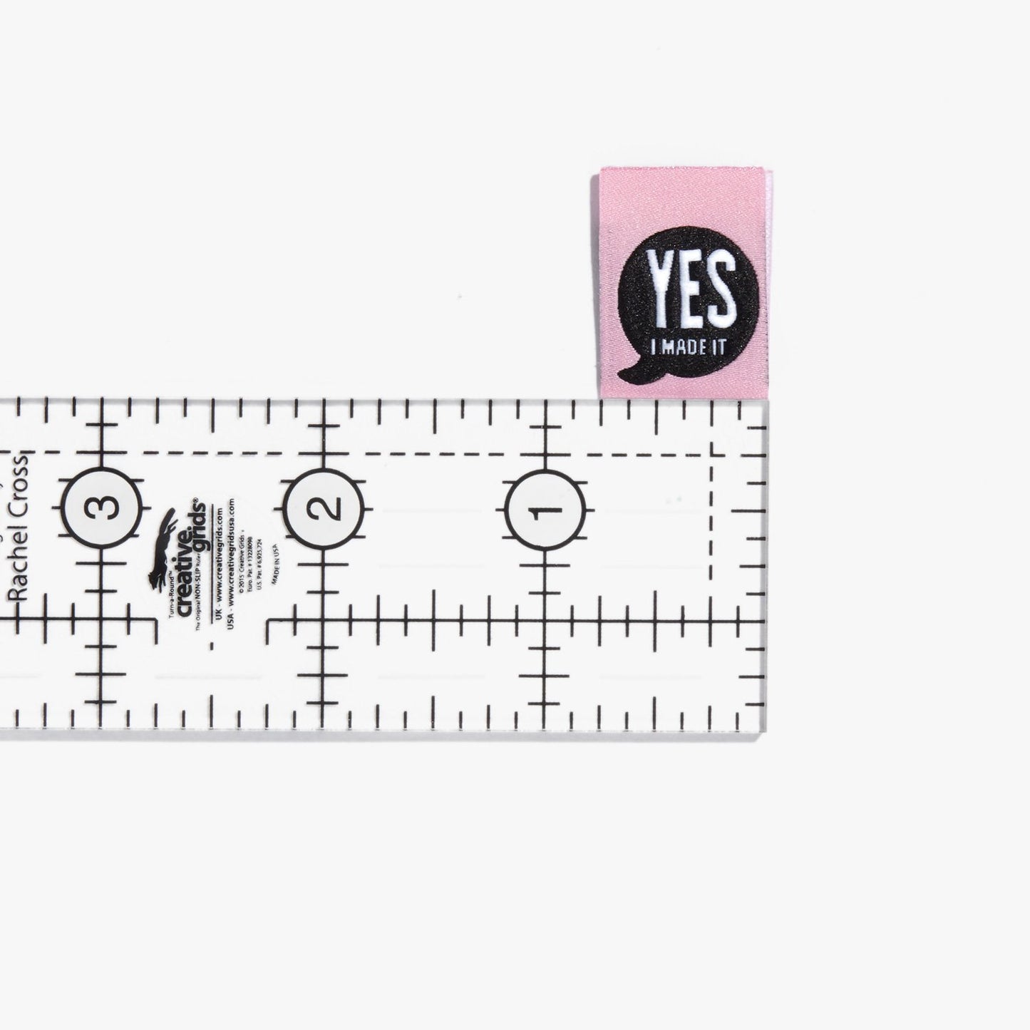 “YES I MADE IT" Woven Labels